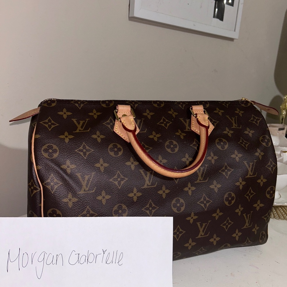 Authentic Speedy 35 Classic Monogram - image 1